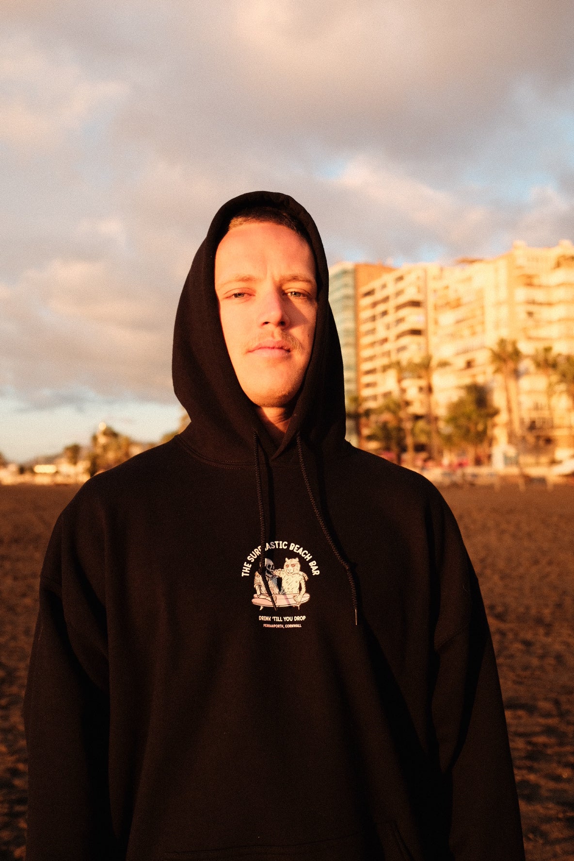 Beach Bar Hoodie - Black