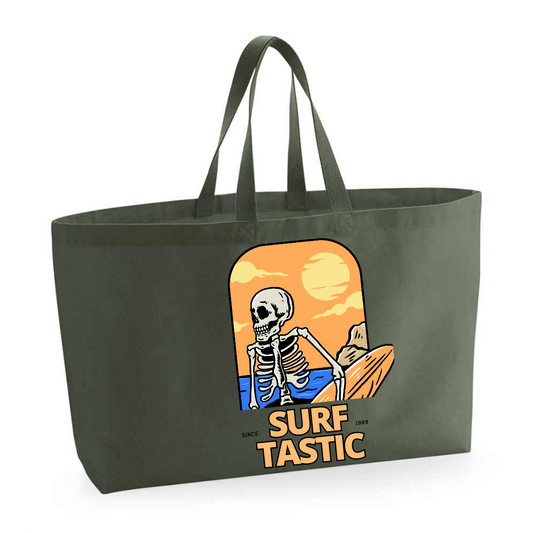 Skeleton Oversized Beach Bag