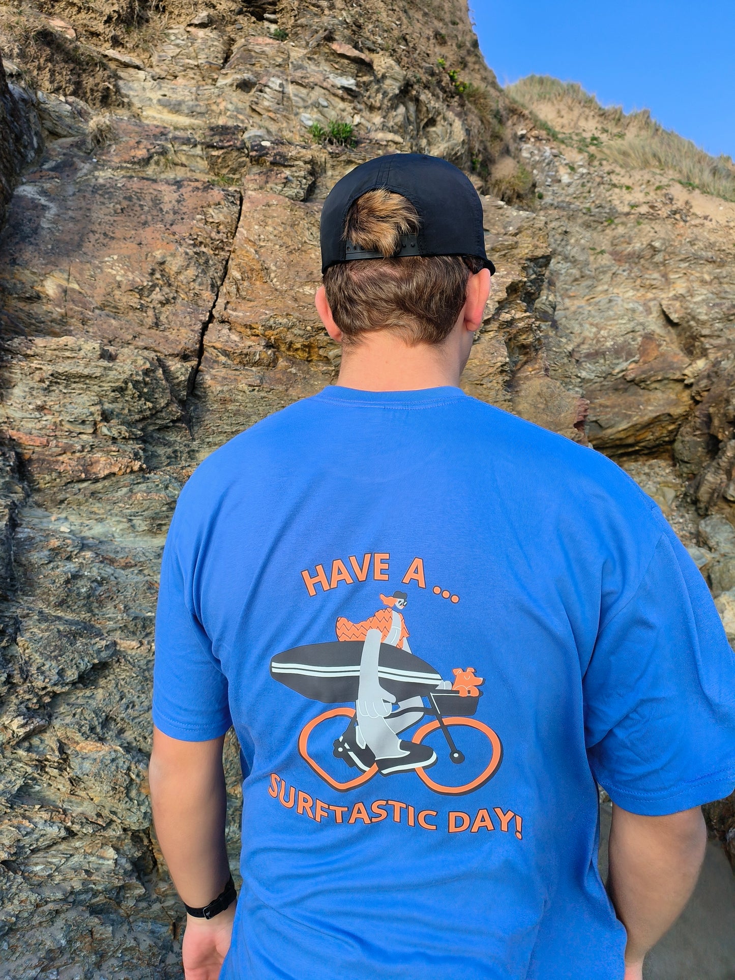 Have a Surftastic day! T-shirt - Blue