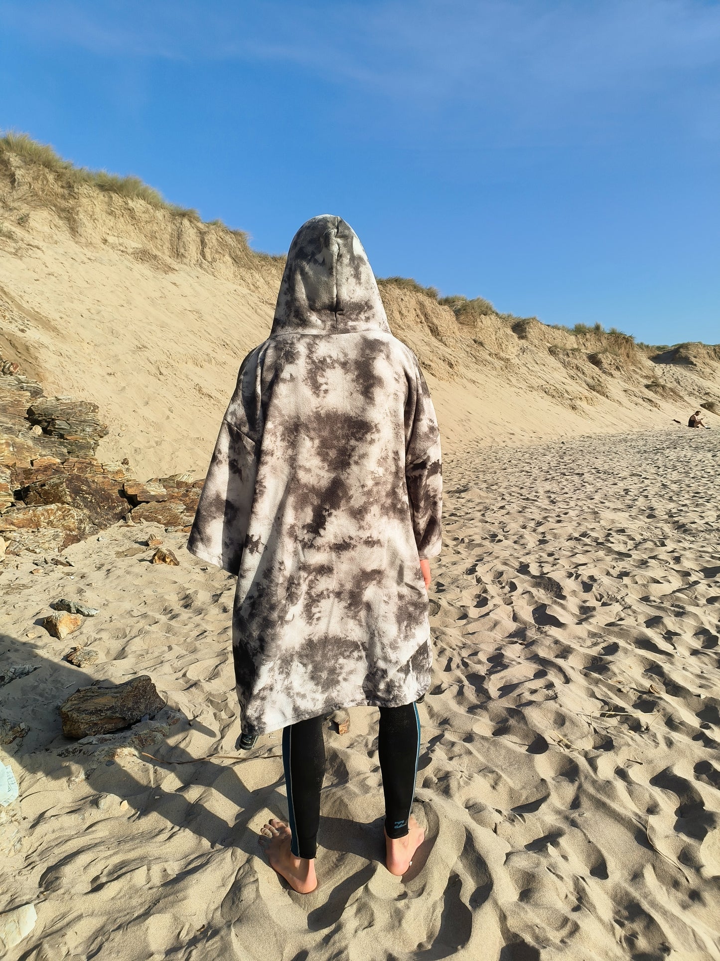 Oversized Changing Robe - Acid Wash