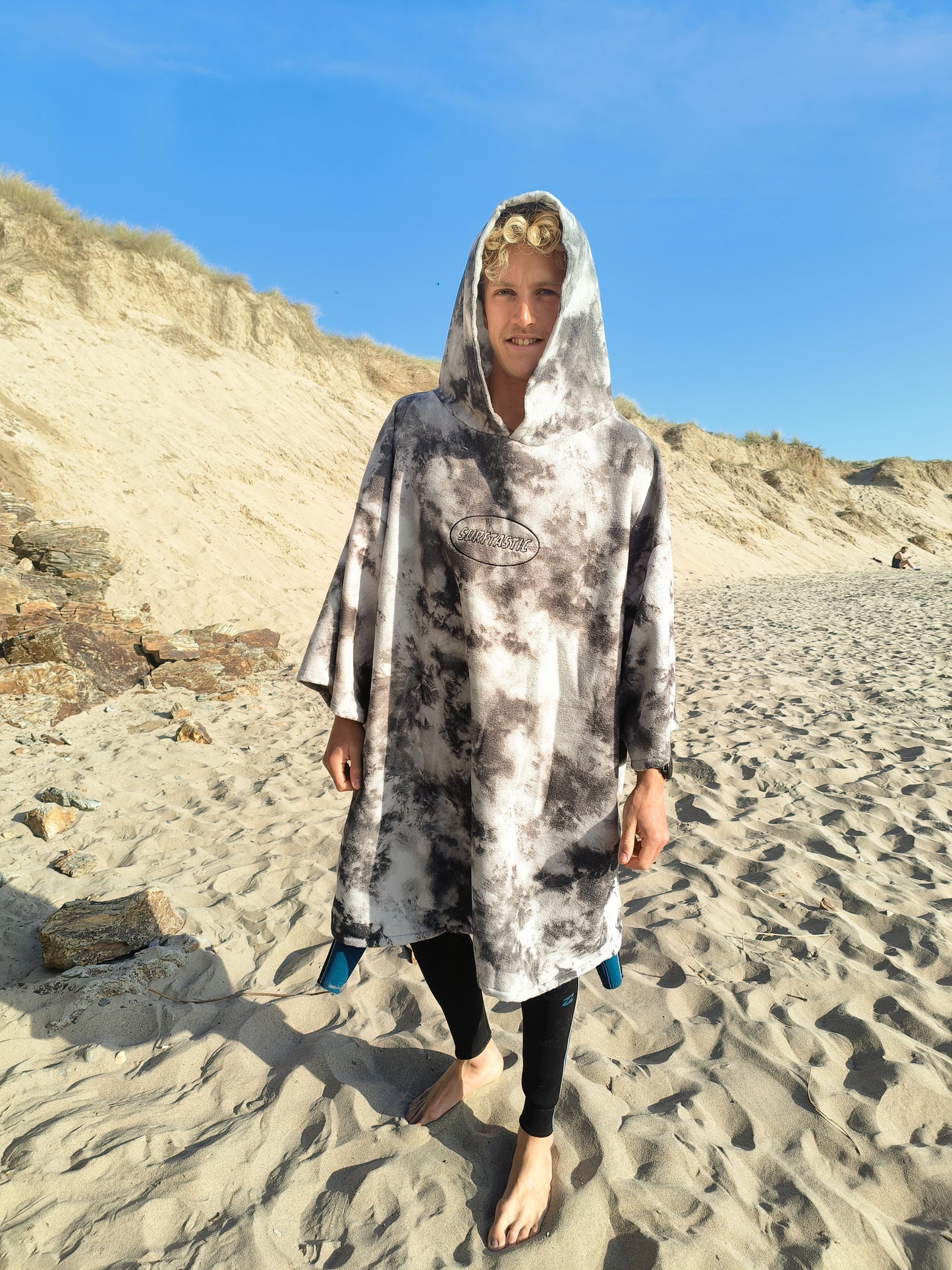 Oversized Changing Robe - Acid Wash