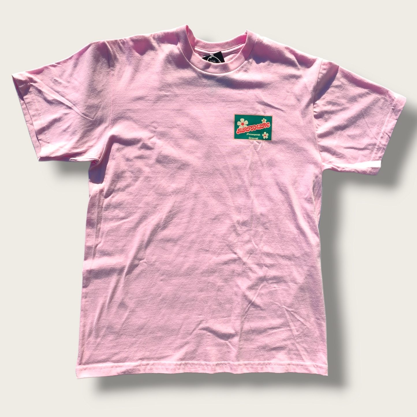 Surf Gurl T-Shirt - Baby Pink