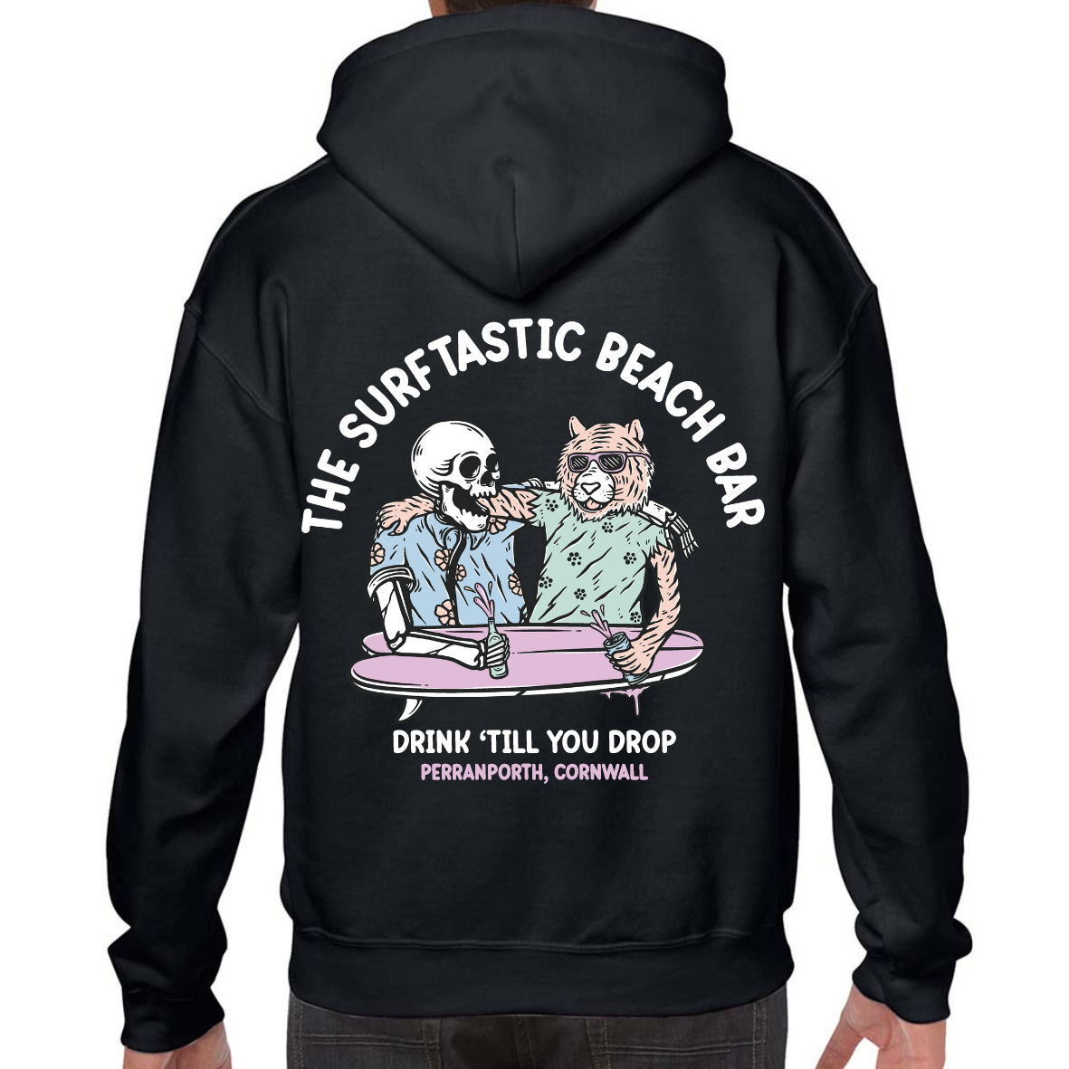 Beach Bar Hoodie - Black