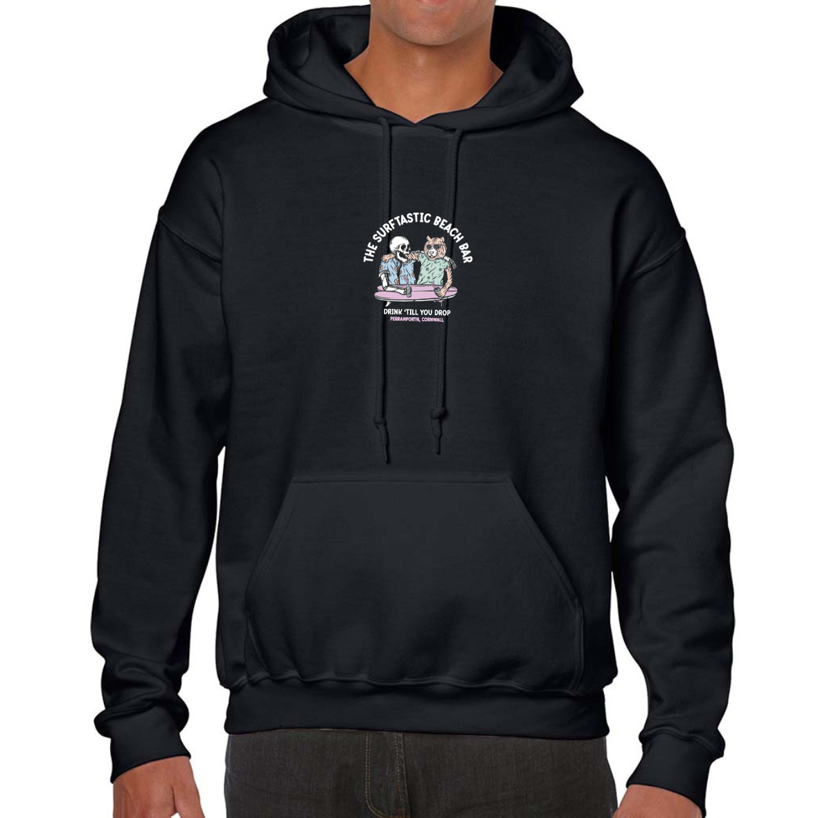 Beach Bar Hoodie - Black